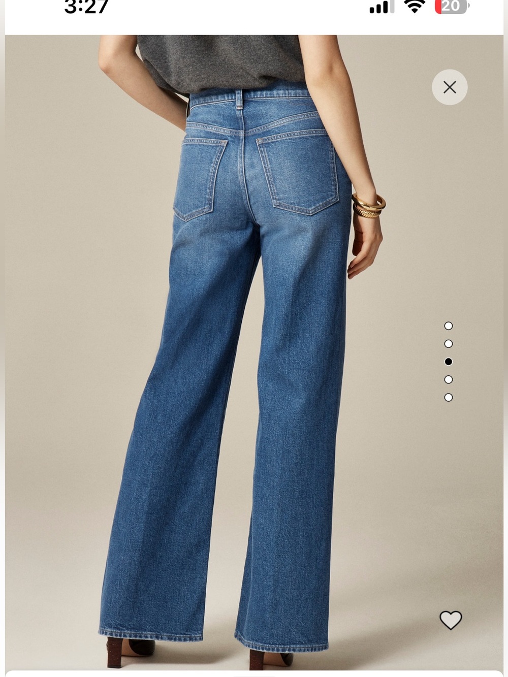 J. Crew High-Rise Denim Trouser Jean - Picture 12 of 14